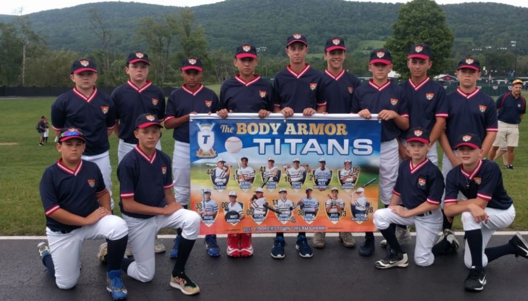 12U Body Armor Titans Win First Place in 104-Team Cooperstown Tournament