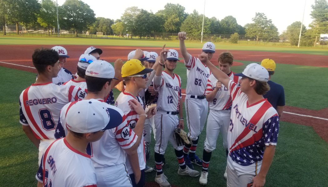 Anthony Pericolosi’s Inside the Park Homer Gets the 5-3 Victory for Next Level Baseball