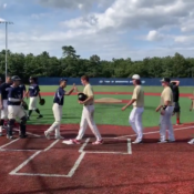 Jose Almonte Throws One Hitter in New York Grays 7-2 Playoff Victory over the LI Strong