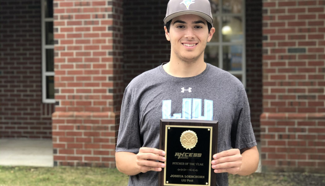 Joshua Loeschorn Receives 2019 Axcess Baseball Pitcher of the Year