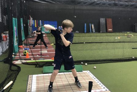 Marcus Stroman's little brother Jayden hitting an absolute BOMB at