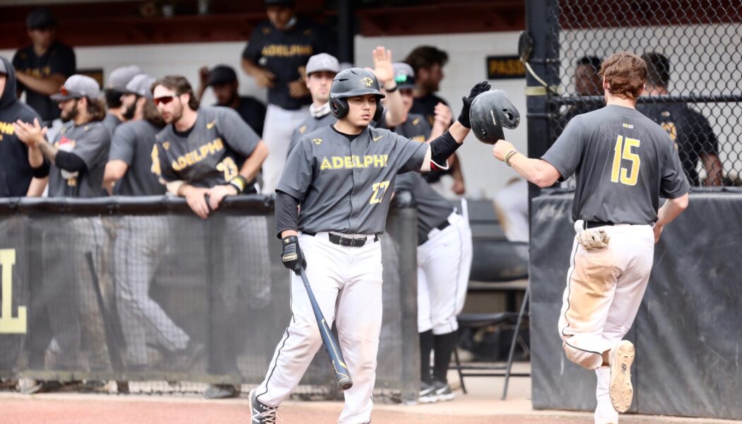 Adelphi and Le Moyne Split Double Header, Will Play Game 3 Monday
