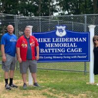 SCPAL Dedicates Batting Cage to the Late Mike Leiderman