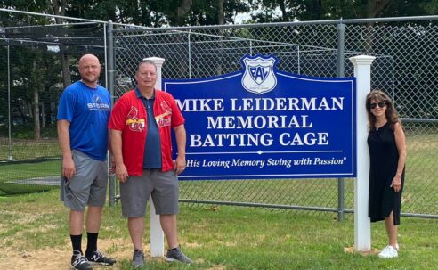 SCPAL Dedicates Batting Cage to the Late Mike Leiderman
